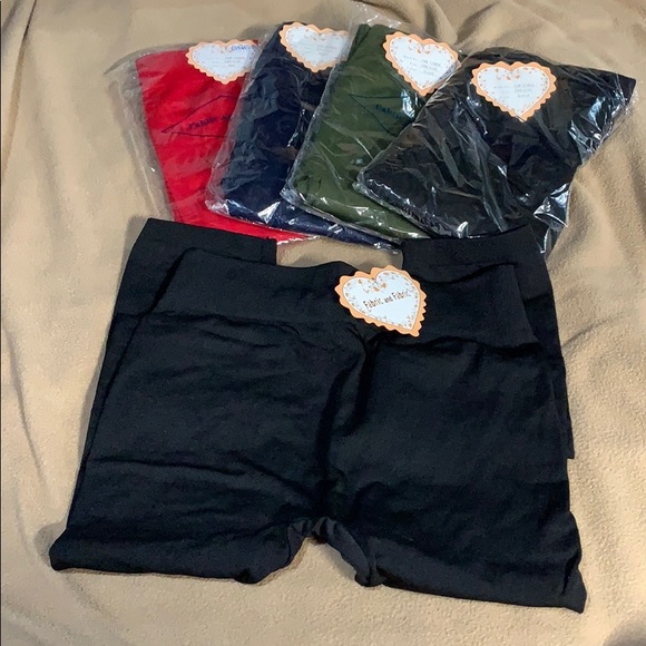 Fabric and fabric Pants - 5 pairs of women’s leggings Fabric and fabric Pants - 5 pairs of women’s leggings
